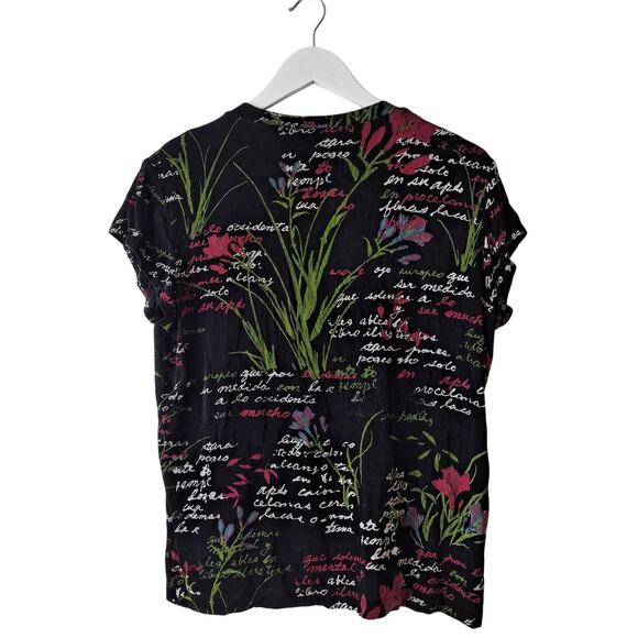 Chico's Travelers 2 Piece Set Graphic Print Top & Midi Skirt Womens Size 2 & 3 - Picture 4 of 16